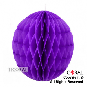 ADORNO R225 REDONDO VIOLETA GRANDE 25 CM x 1